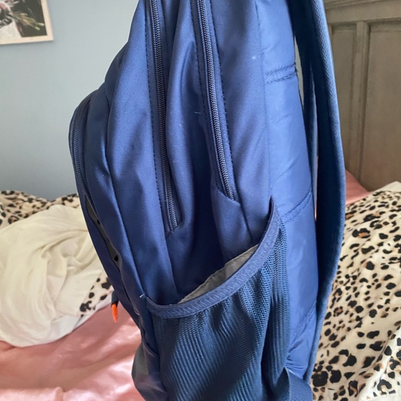 Navy and Orange Under Armour Storm backpack - Picture 4 of 8